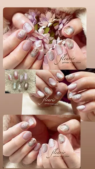 ネイル フルリール 【プライベートサロンのネイルデザイン