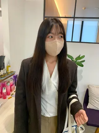 ロング カラー Door代官山所属・詩織/パーマ /代官山のヘアスタイル