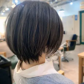 ショート カラー 前田 健太のヘアスタイル