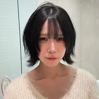 ミディアム カラー 新宿/韓国ボブ/ レイヤーボブしょうごのヘアスタイル