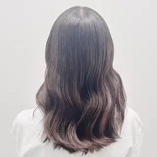 ロング カラー ☁️グレージュカラー TAKUYA☁️のヘアスタイル