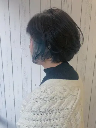 ショート カラー 【ニュアンスカラー・ 髪質改善】スズキカナのヘアスタイル