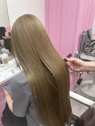 ロング 髪質改善大阪/ 酸性縮毛矯正/ゆうとのヘアスタイル