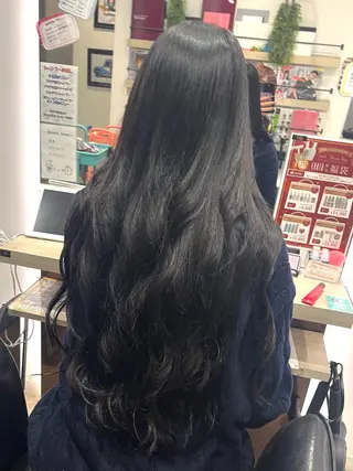 ロング カラー 立川/シールエクステ /みづきのヘアスタイル