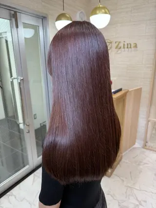 ロング Zina 熊本店 ワンホン/Juranのヘアスタイル