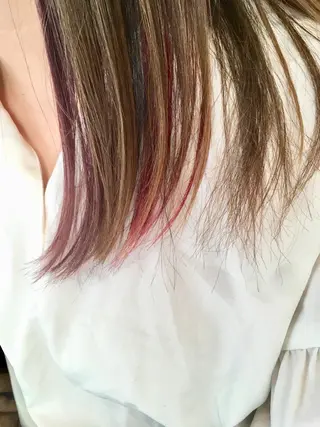 ロング カラー 栞美容室所属・三浦 健太郎のヘアスタイル