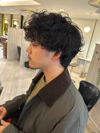 パーマ メンズ メンズパーマ特化🔥 ツイスパ/シャドウのヘアスタイル