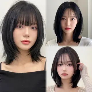 パーマ モ モのヘアスタイル