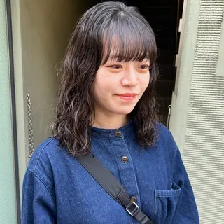 セミロング パーマ KIHO ｜Bond 三軒茶屋のヘアスタイル