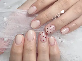 ネイル 𝐲𝐮𝐦𝐢🎀 長さ出しデザイン専門のネイルデザイン