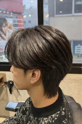 パーマ メンズ 上野 直輝のヘアスタイル