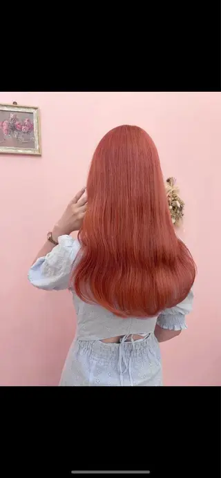 ロング カラー ヘアアレンジ 山本 史奈のヘアスタイル