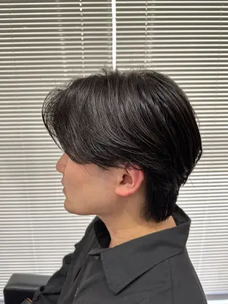 ショート パーマ メンズ ユウ🪄 パーマ指名No1のヘアスタイル