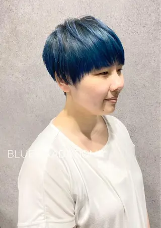 ショート カラー clomus所属・YUKA 🍒ツヤ髪改善のヘアスタイル