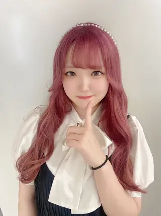 ロング ゆるふわ透明感カラー 🎀ほの/表参道のヘアスタイル