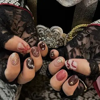 ショート ｵｵﾀｹ ﾚｲﾅのネイルデザイン