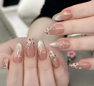 キッズ By moonネイル 🌷ワンホン/韓国風のネイルデザイン