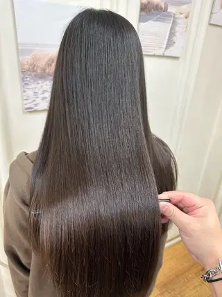 ロング 髪質改善/レイヤー ストウシンゴのヘアスタイル