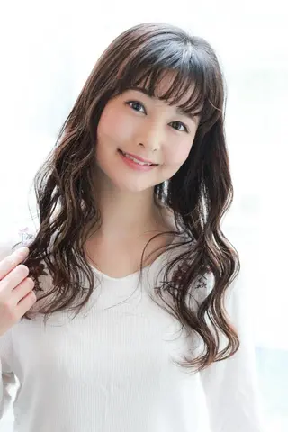 ロング カラー パーマ 【乾かすだけの感動】 松田創太のヘアスタイル