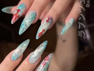 メンズ ネイル Bloom kabukiのネイルデザイン