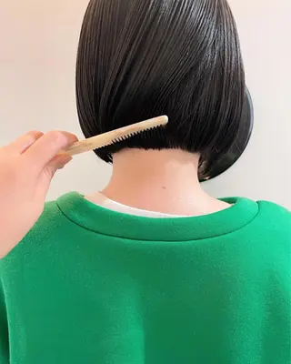 ショート カラー パーマ 💖美髪矯正💖 辻未侑のヘアスタイル