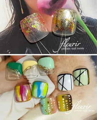 ネイル フルリール 【プライベートサロンのネイルデザイン