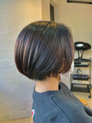 ショート うしだ かおるのヘアスタイル