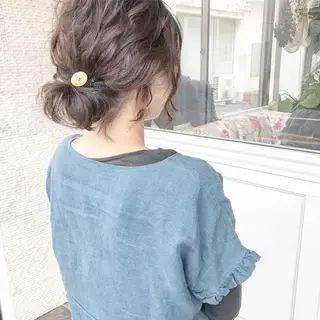 ショート カラー ヘアアレンジ Mariana/ 鶴原-ハイライトのヘアスタイル