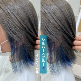 セミロング 透明感カラー💖 Stylist佐藤澪のマツエク・マツパデザイン