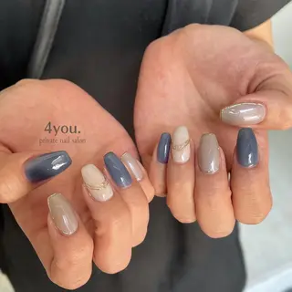 ネイル nail salon ４ｙｏｕ．のネイルデザイン