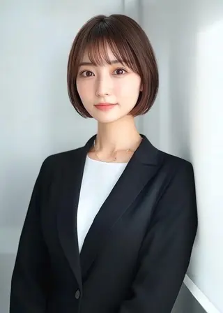 ショート 高難易度縮毛矯正 特化生田のヘアスタイル