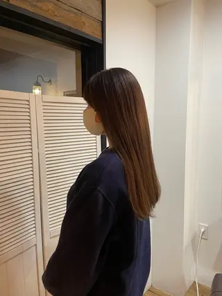 ロング GLITTER赤塚店所属・GLITTER ハイ トーン🎀北野佑季のヘアスタイル