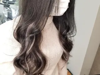 ミディアム 植田 /エクステ /ブリーチ/髪質改善のヘアスタイル