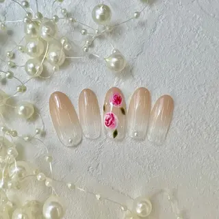 ネイル ⭐︎休業中の練習⭐︎ JNA認定講師髙橋のネイルデザイン
