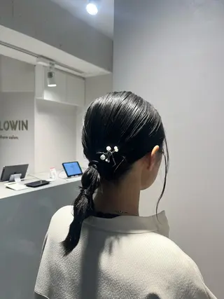 ミディアム SALOWIN大宮crest所属・髪質改善　レイヤー カット　大宮　rioのヘアスタイル