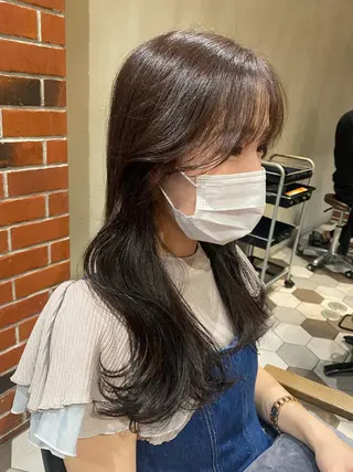 ロング 髪質改善韓国レイヤー SHIORI🦋のヘアスタイル