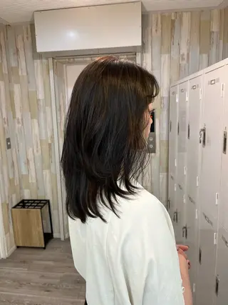 セミロング RIKU /似合わせカット🌱のヘアスタイル