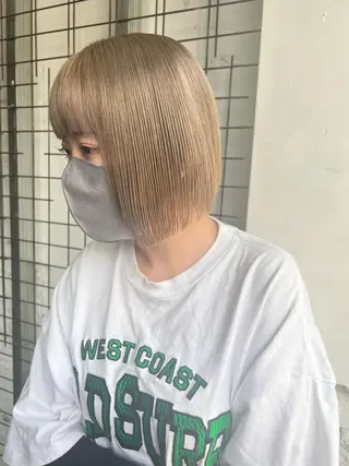 カラー AYANE 韓国ヘア /レイヤーカットのヘアスタイル