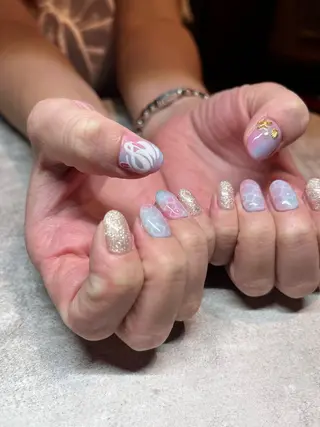 ネイル FUKA🌞 je belle 三鷹のネイルデザイン