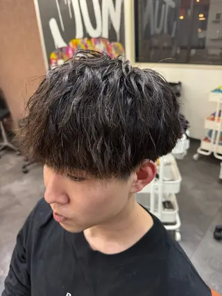 ショート メンズ 奥村 卓也のヘアスタイル