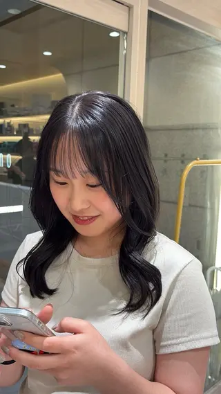 ロング カラー 🦋sana🦋 似合わせカット✁のヘアスタイル