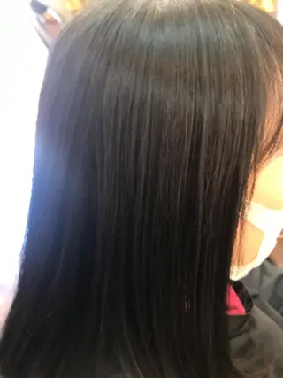 セミロング パーマ 桧山 真のヘアスタイル