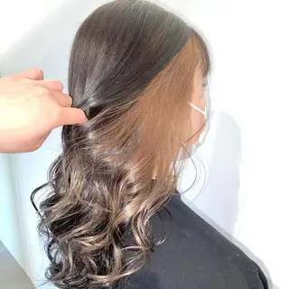 カラー 🫧カラー＆エクステ 専門🤍松下🫧のヘアスタイル