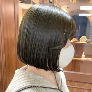 ミディアム カラー ヘアアレンジ maoブリーチ無し 似合わせカラーのヘアスタイル