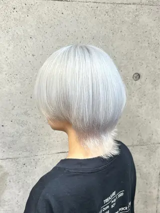 ショート カラー ハイトーン/ブリーチ /hikaruのヘアスタイル