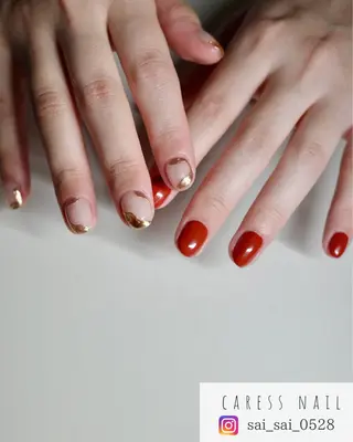 ネイル caress  nail カレスネイル　代々木上原所属・カレスネイル さいのネイルデザイン