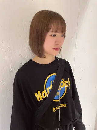 ショート ユイナ ★暖色/レイヤー★のヘアスタイル