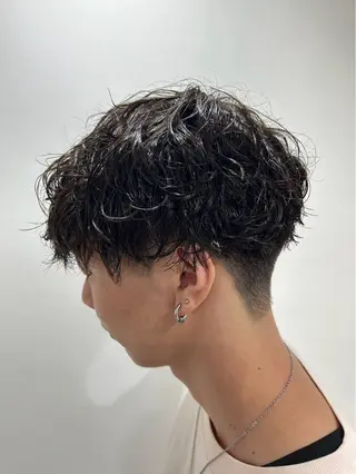 パーマ メンズ 🫧癖毛特化🫧 佐藤樹生のヘアスタイル