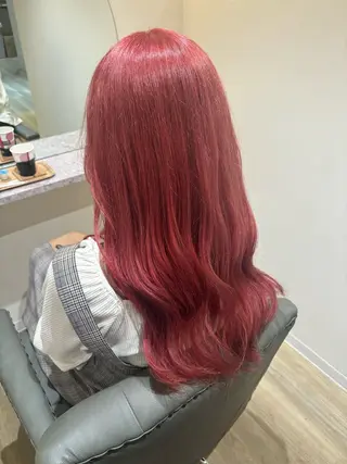 ロング 中田 渚のヘアスタイル