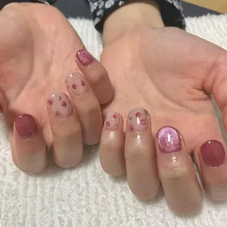 ネイル 岸本 みなみのネイルデザイン